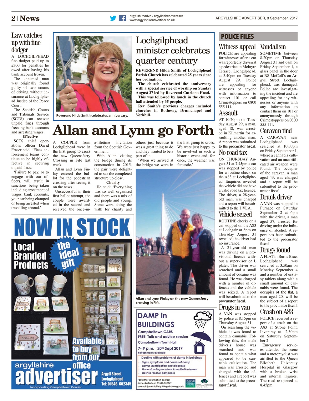Argyllshire Advertiser Preview Pages