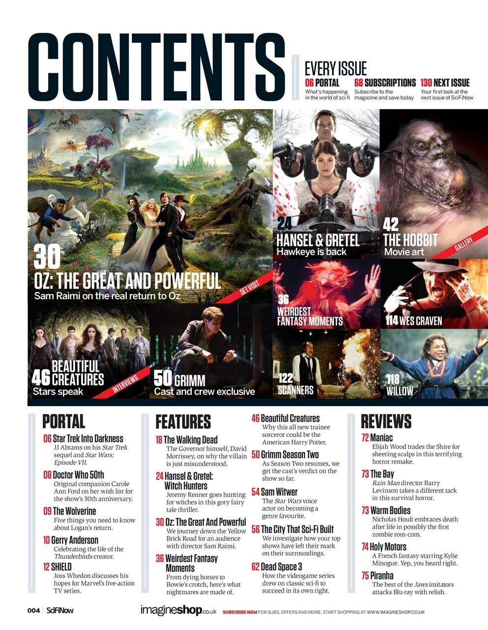 SciFiNow Preview Pages
