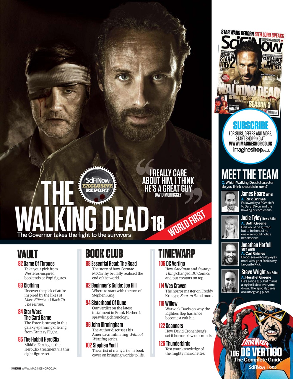 SciFiNow Preview Pages