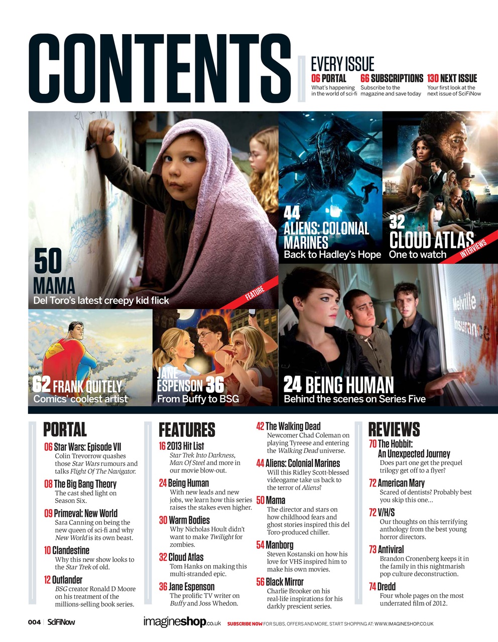 SciFiNow Preview Pages