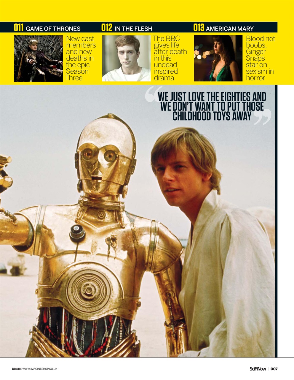 SciFiNow Preview Pages