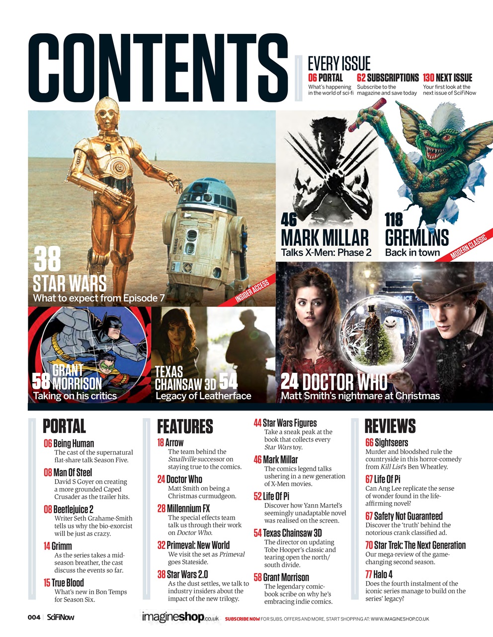 SciFiNow Preview Pages