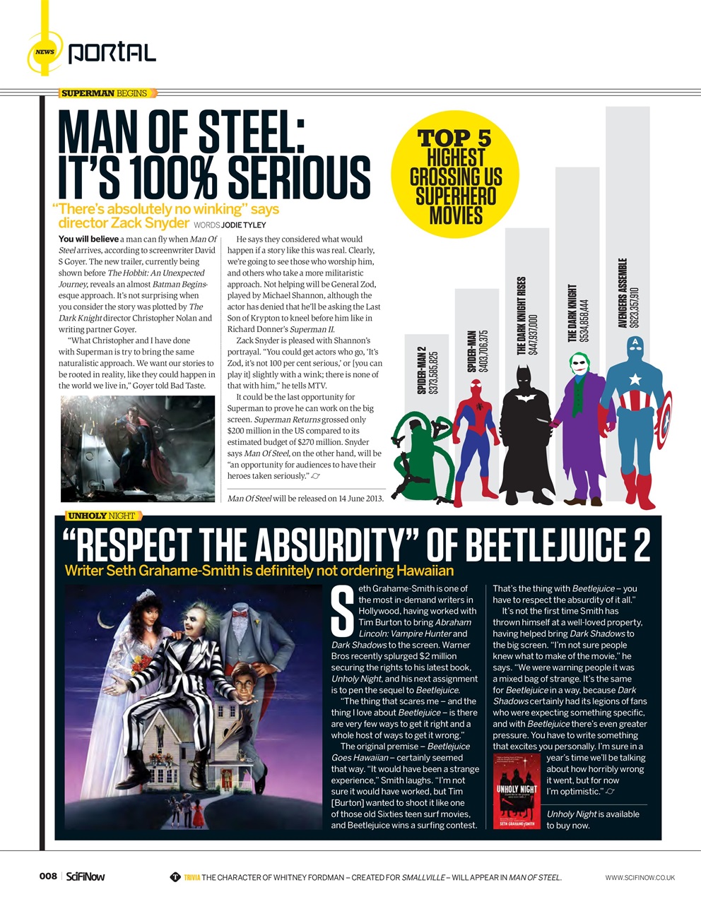 SciFiNow Preview Pages