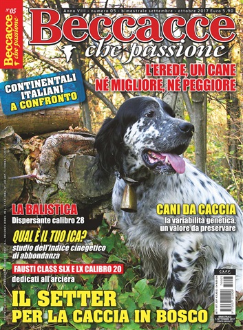 BECCACCE CHE PASSIONE issue Set-Ott 2017