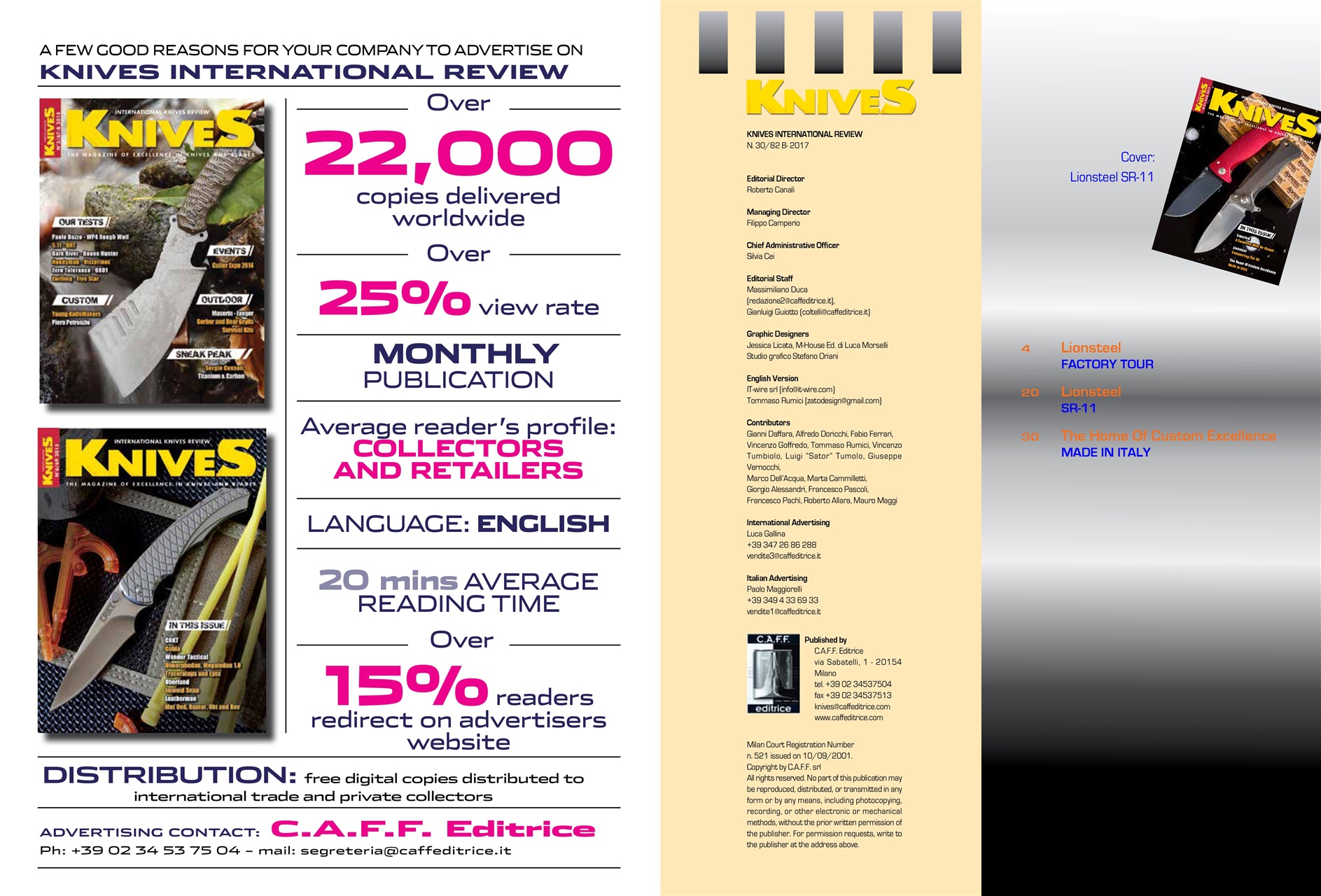 KNIVES INTERNATIONAL Preview Pages