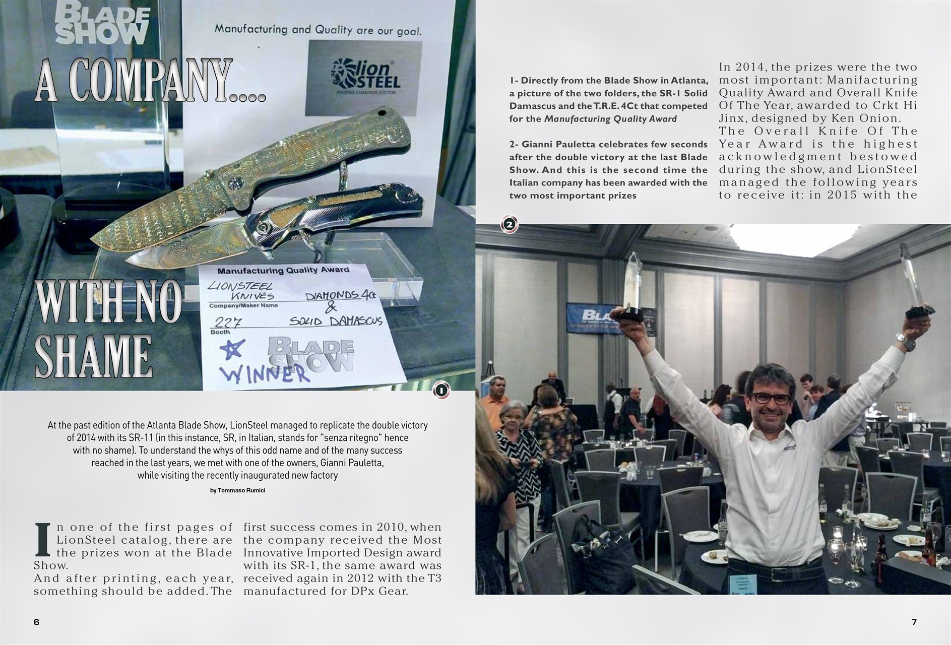 KNIVES INTERNATIONAL Preview Pages