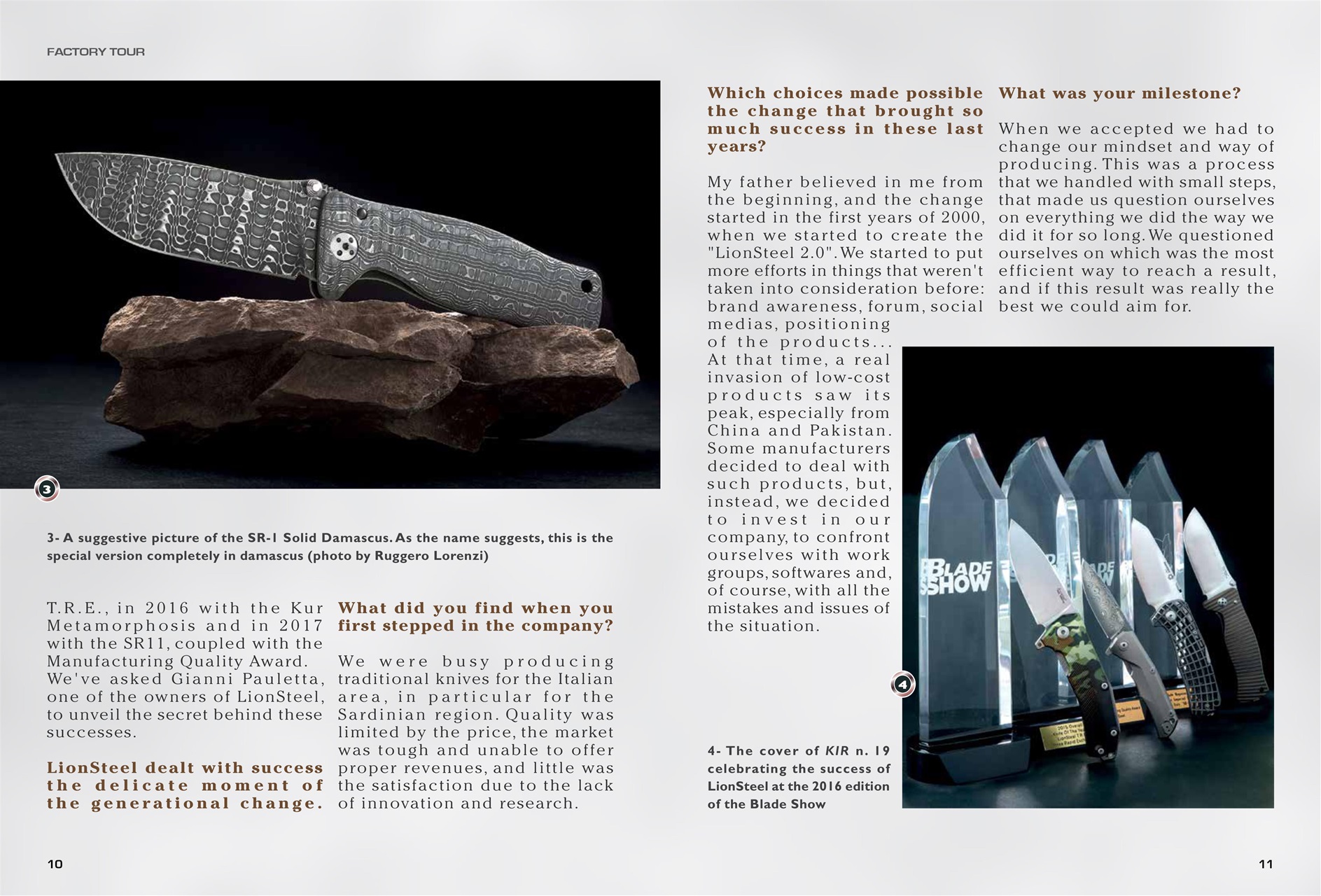 KNIVES INTERNATIONAL Preview Pages