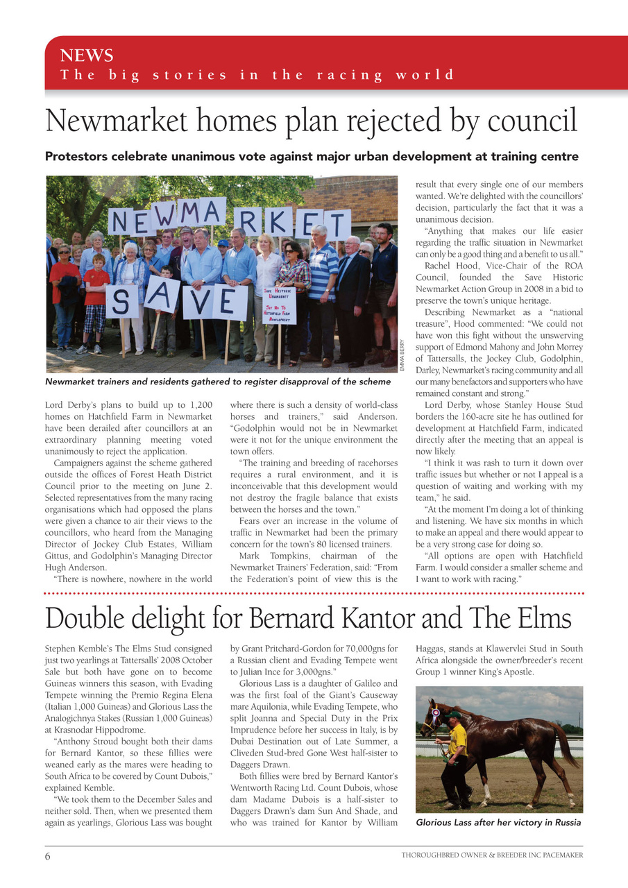 The Owner Breeder Preview Pages