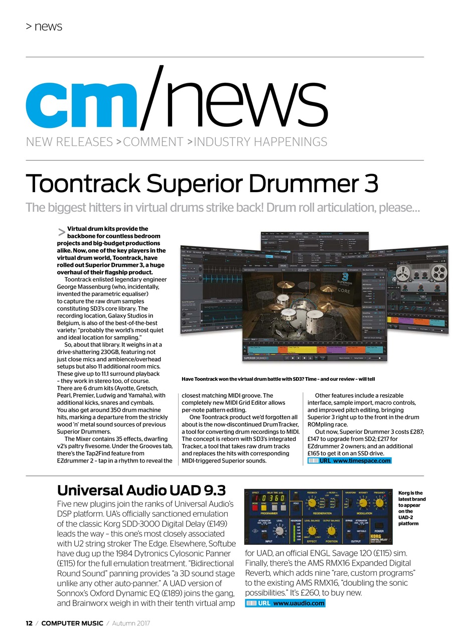 Computer Music Preview Pages