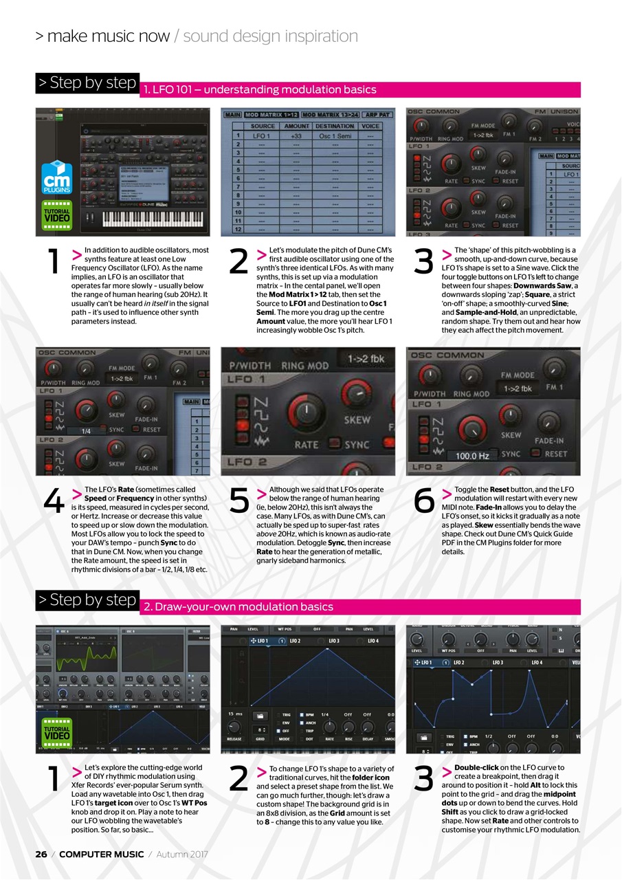 Computer Music Preview Pages