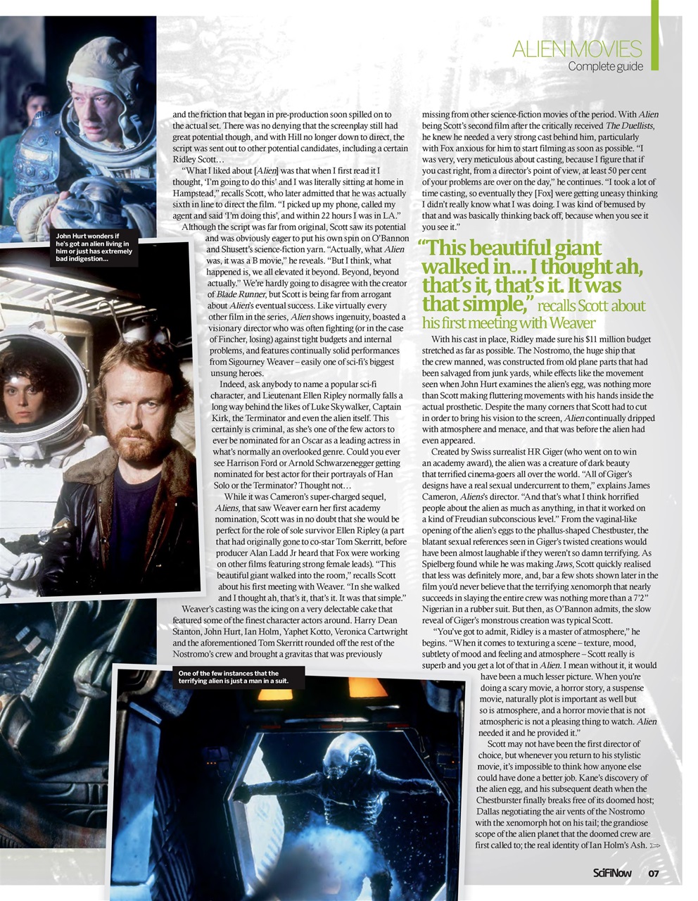 SciFiNow Preview Pages