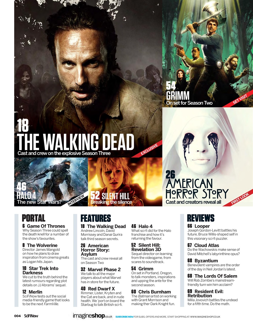 SciFiNow Preview Pages