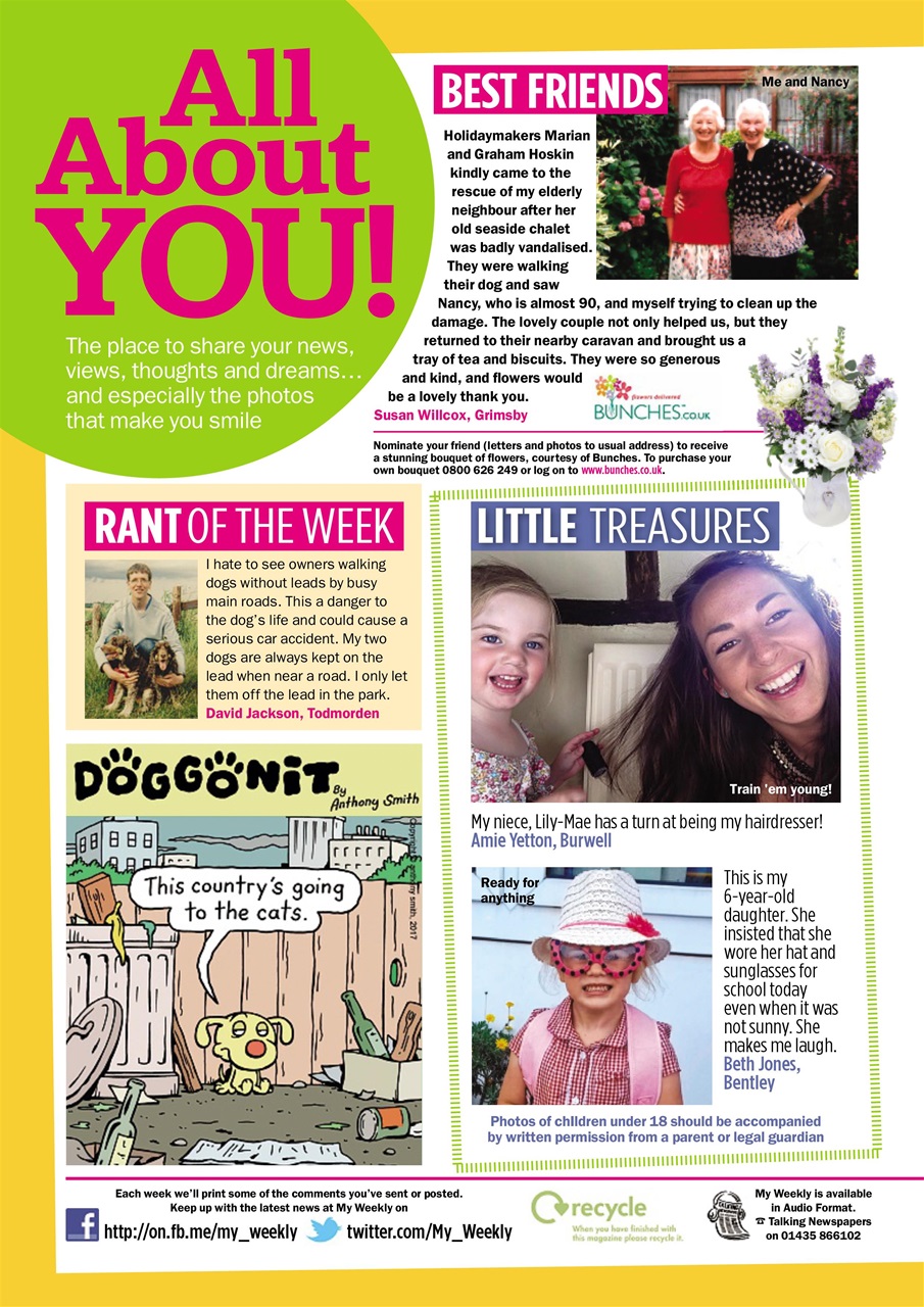 My Weekly Preview Pages