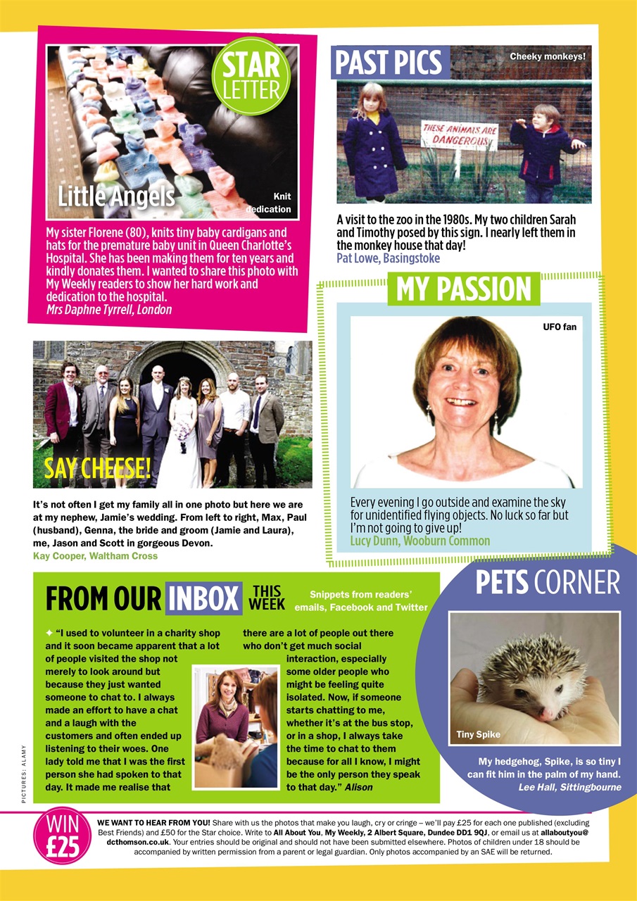 My Weekly Preview Pages