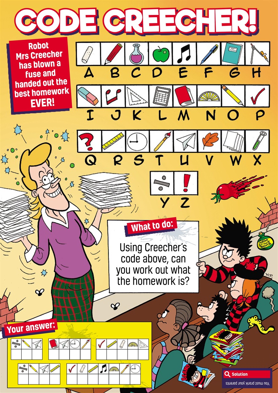 Beano Preview Pages