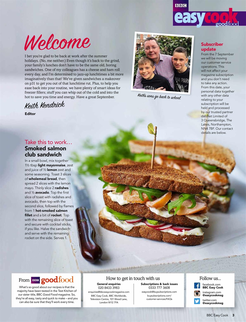 Easy Cook Magazine Preview Pages