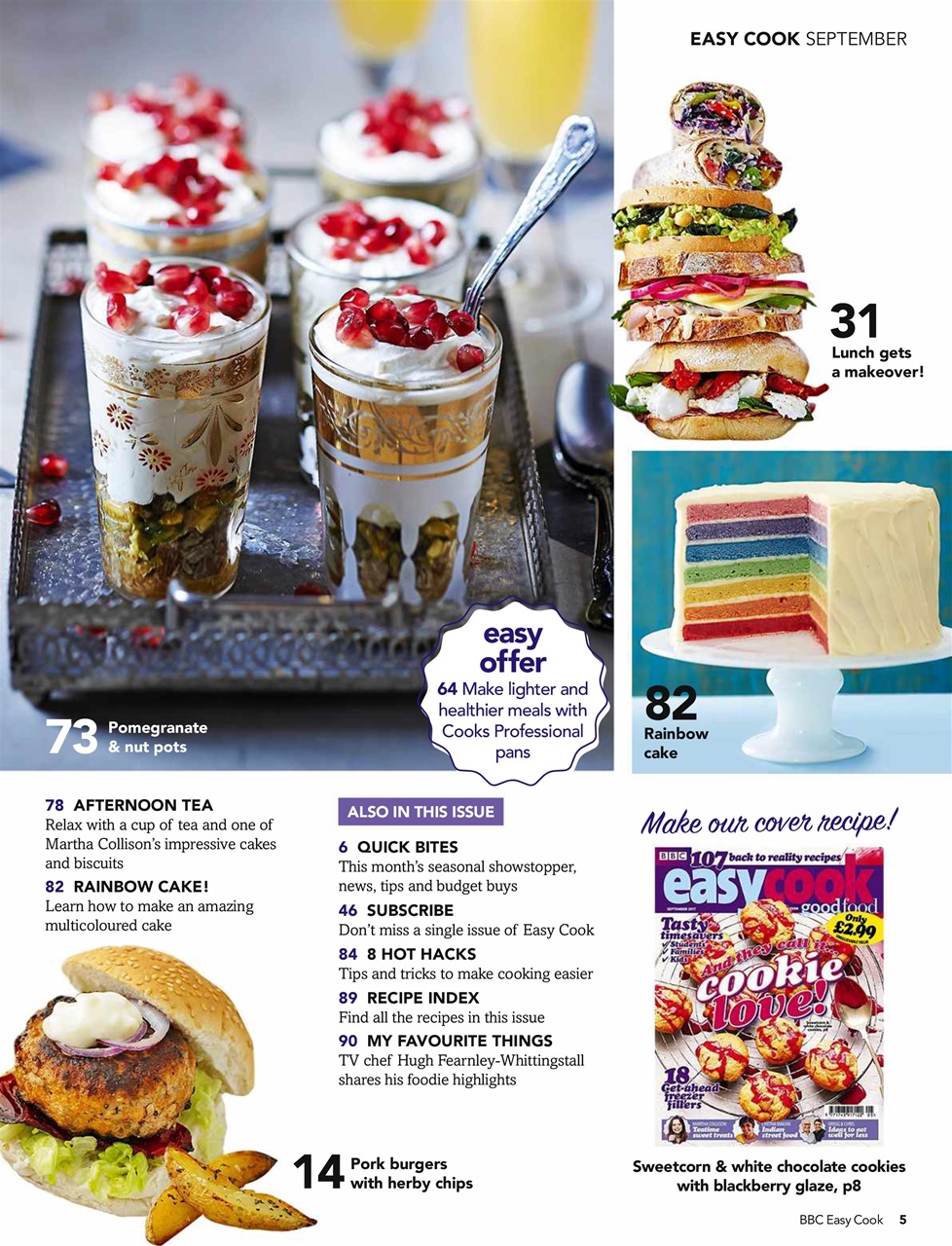 Easy Cook Magazine Preview Pages