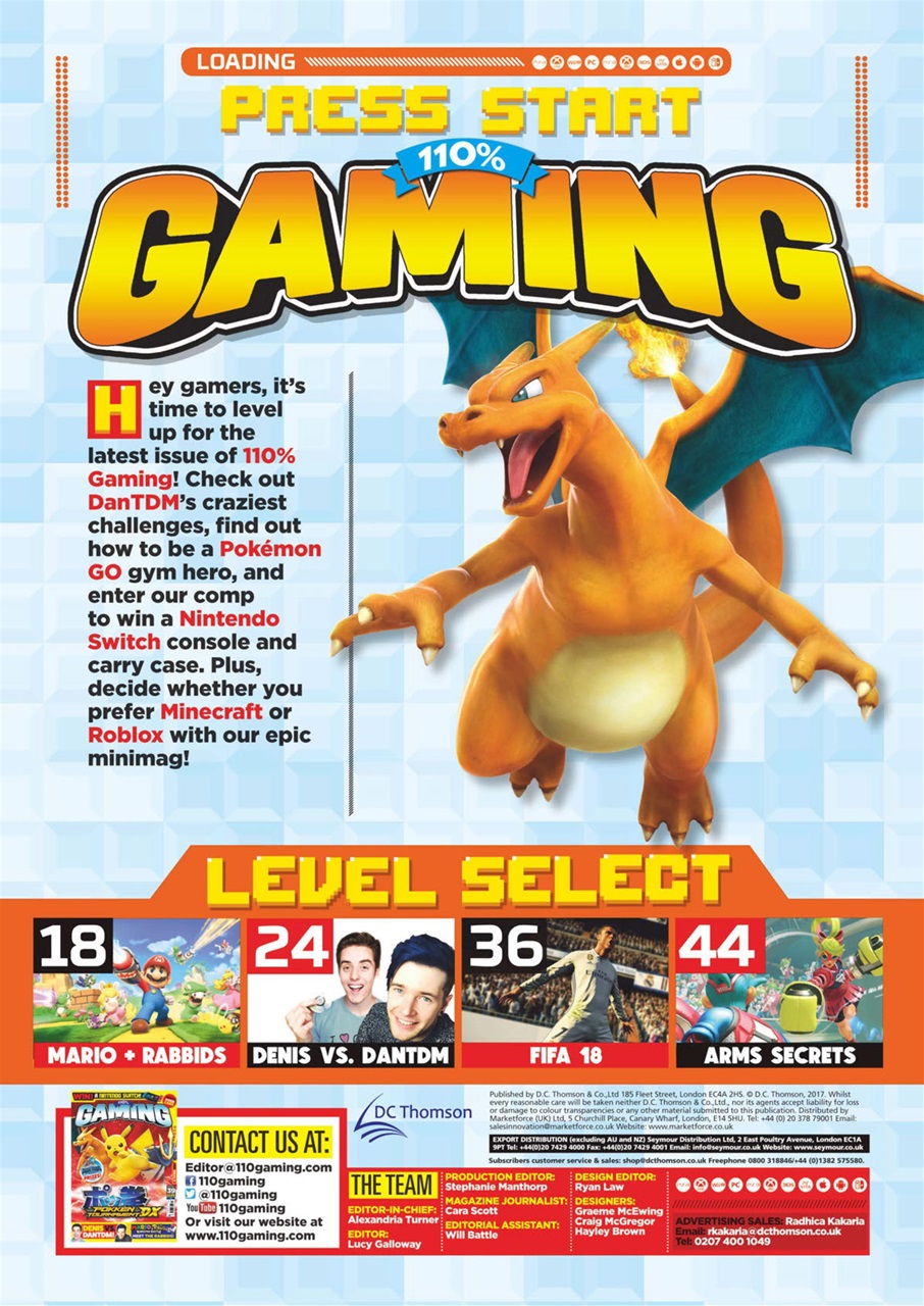 110% Gaming Preview Pages