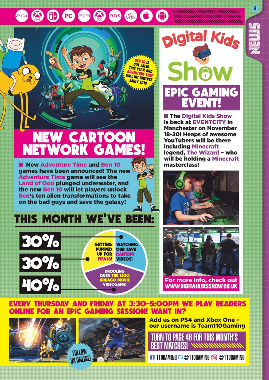 110% Gaming Preview Pages