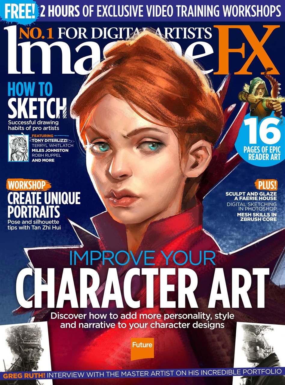 ImagineFX Preview Pages