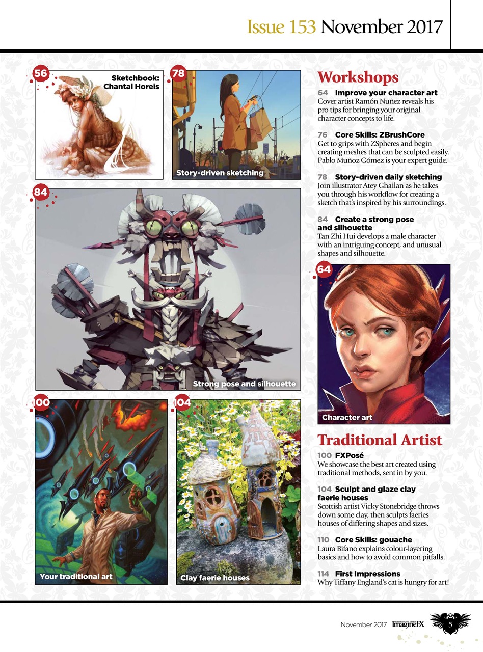 ImagineFX Preview Pages