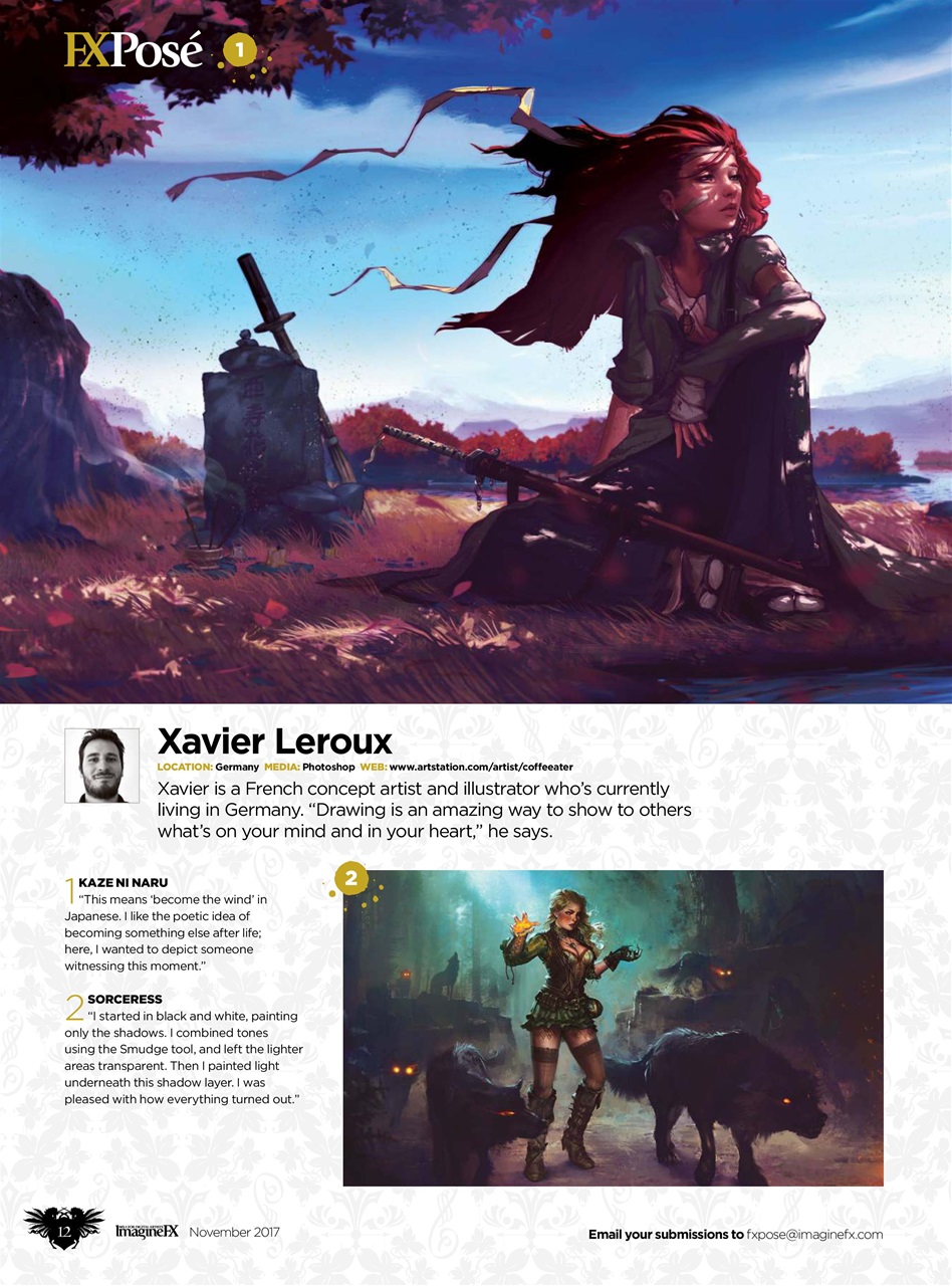 ImagineFX Preview Pages