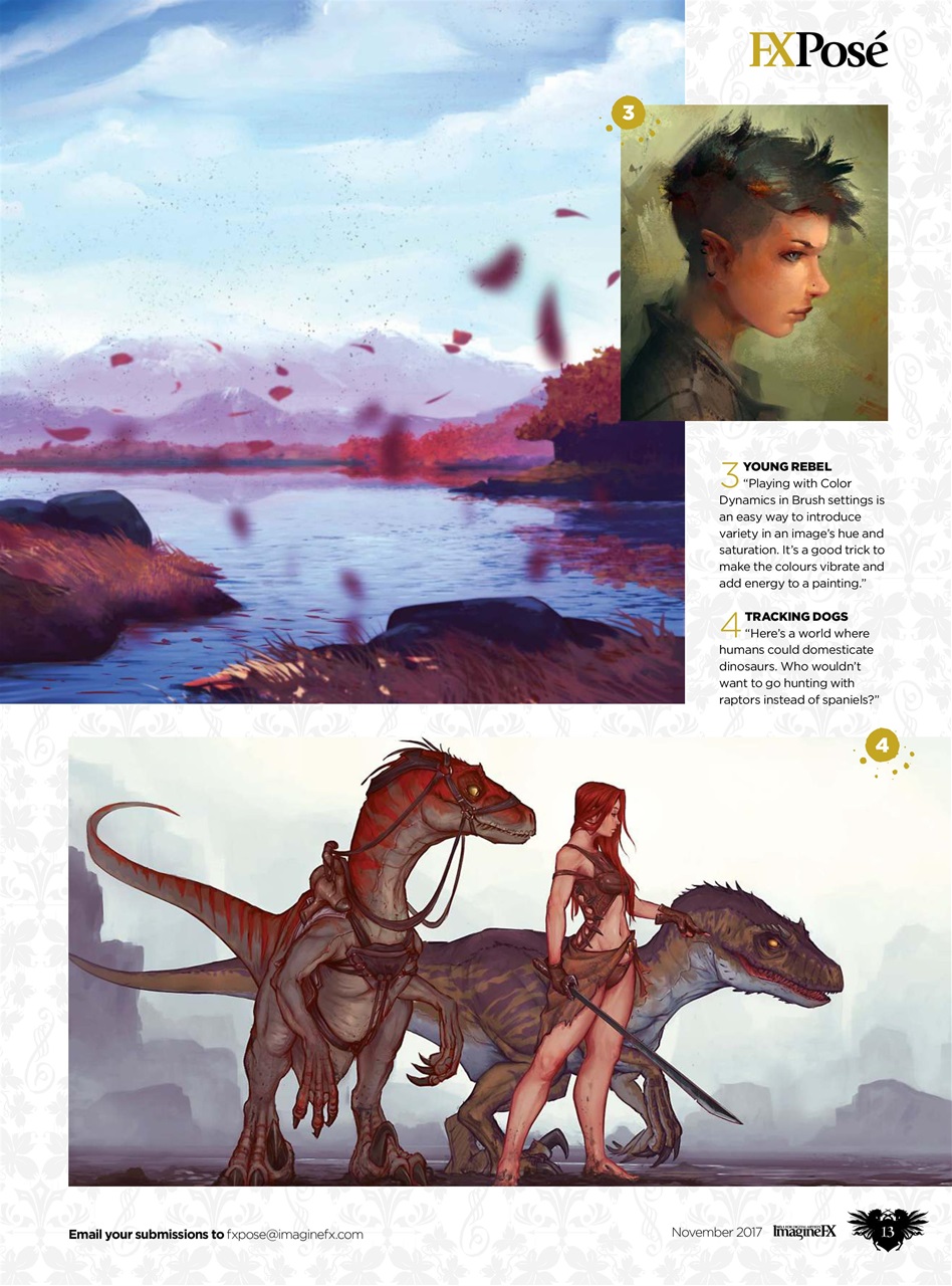 ImagineFX Preview Pages