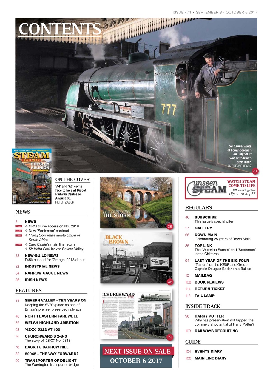 Steam Railway Preview Pages