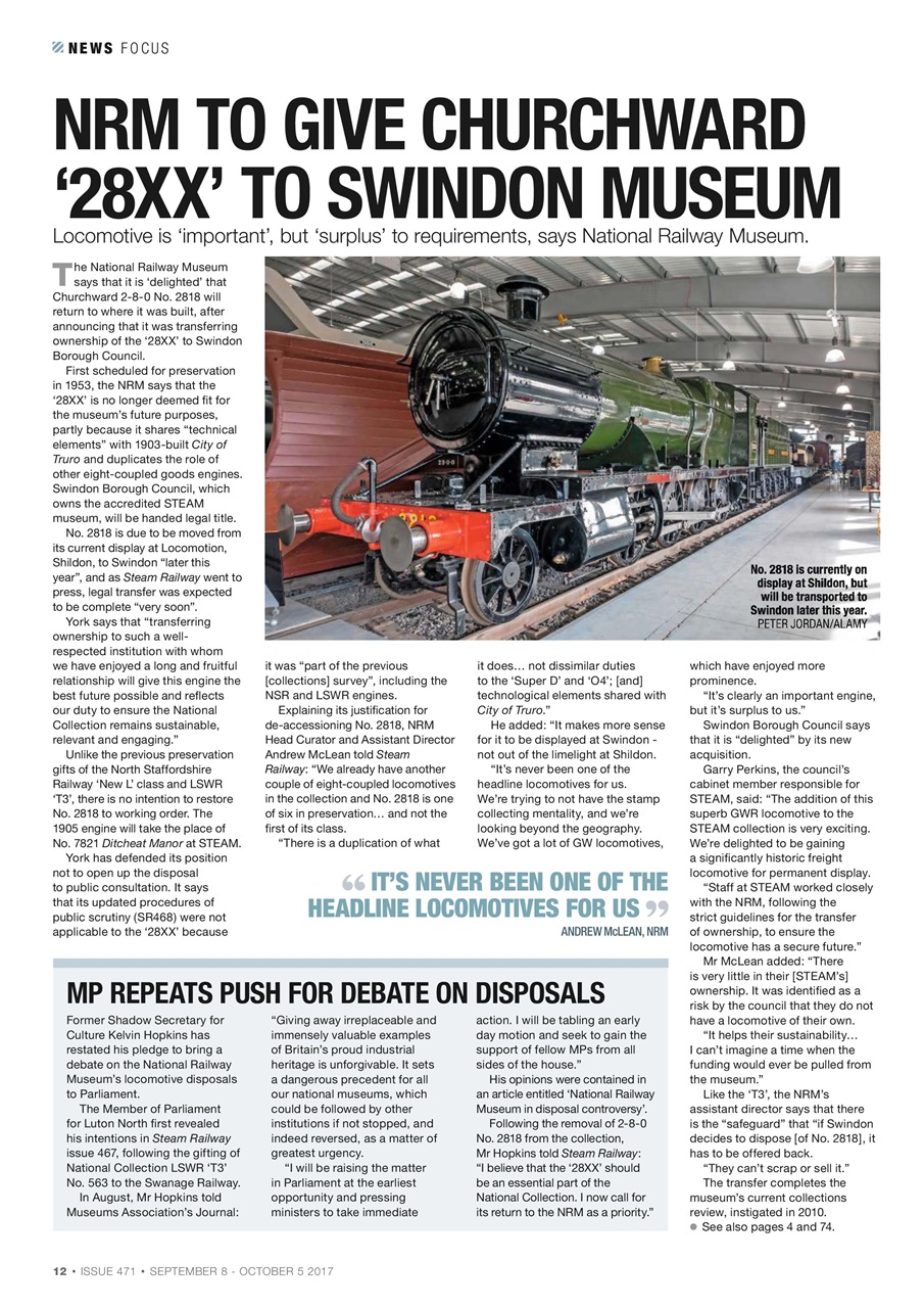 Steam Railway Preview Pages