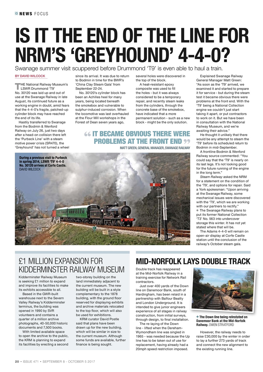 Steam Railway Preview Pages