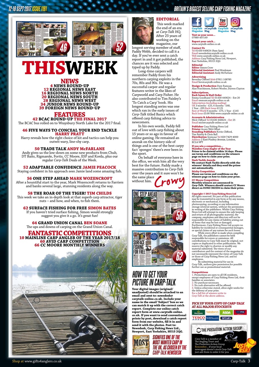 Carp-Talk Preview Pages