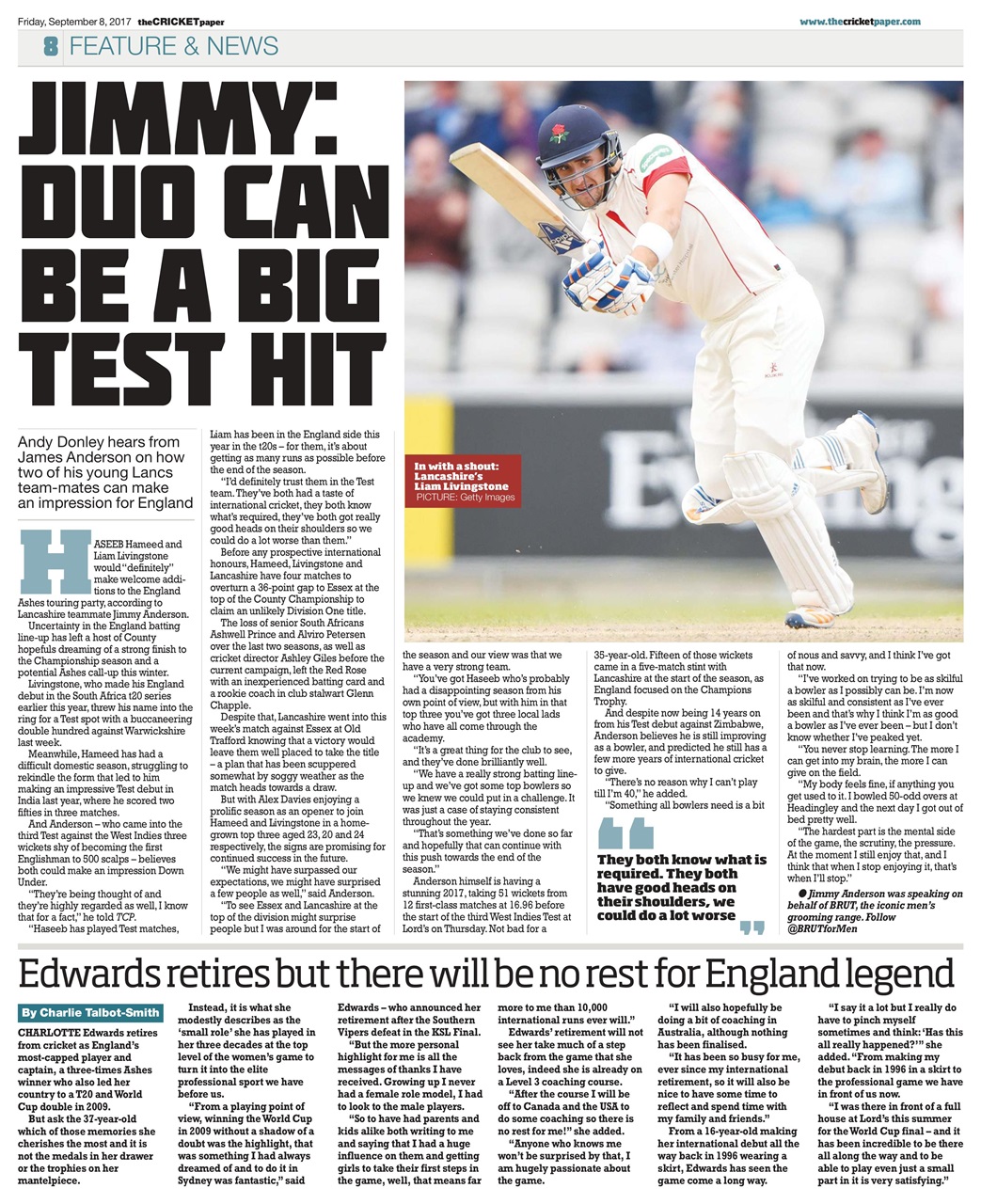 The Cricket Paper Preview Pages