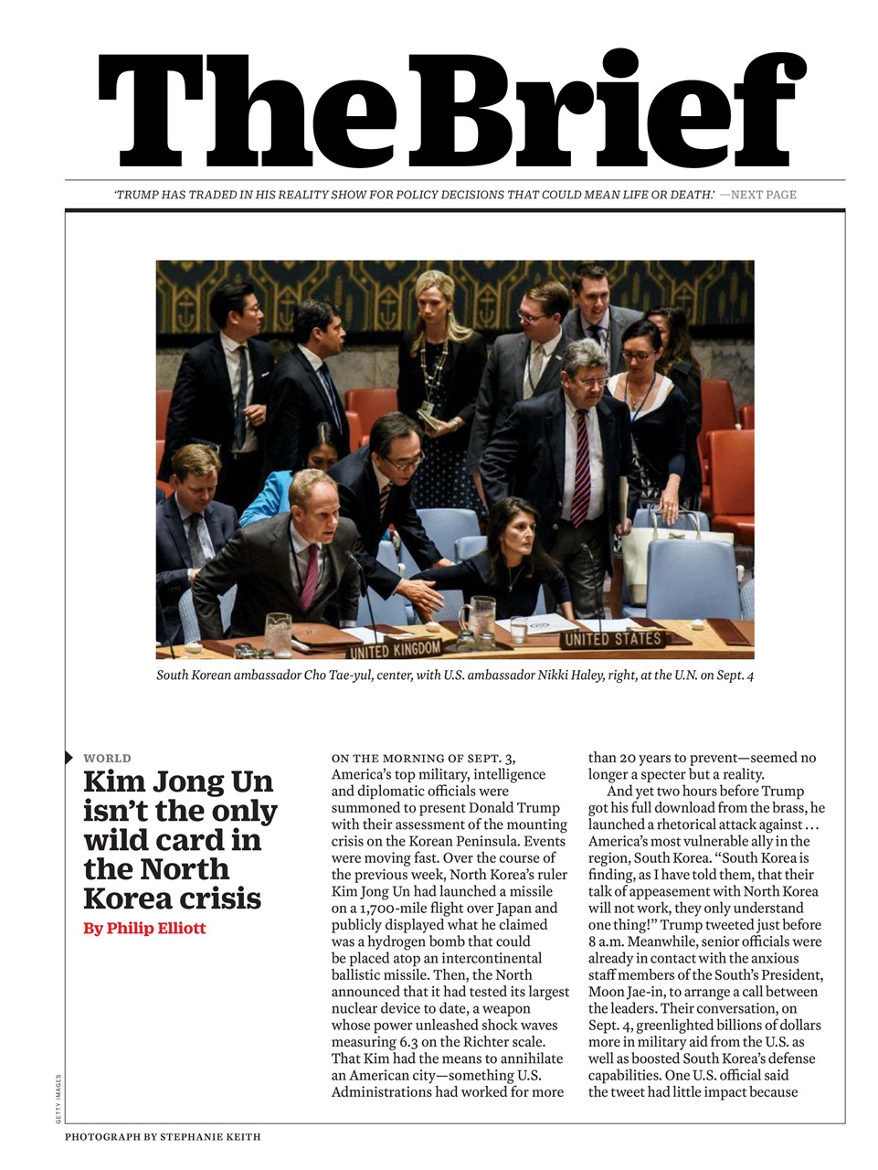 TIME Magazine Europe Preview Pages