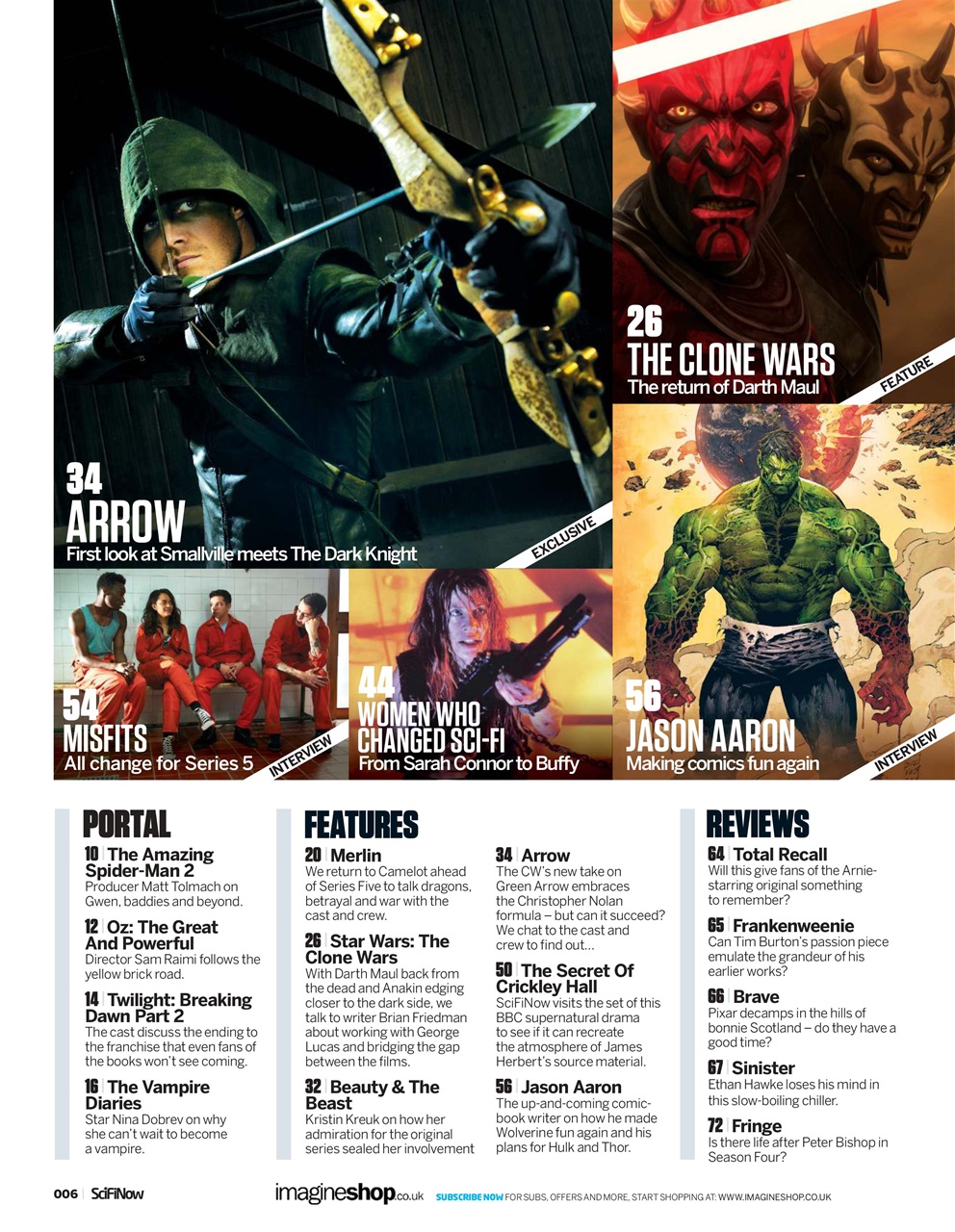 SciFiNow Preview Pages