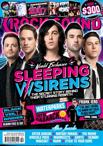 Rock Sound Magazine - Sleeping With Sirens - 231 Back Issue