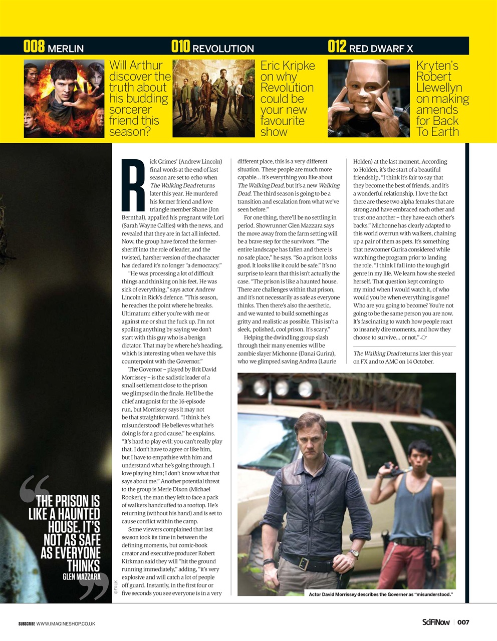 SciFiNow Preview Pages