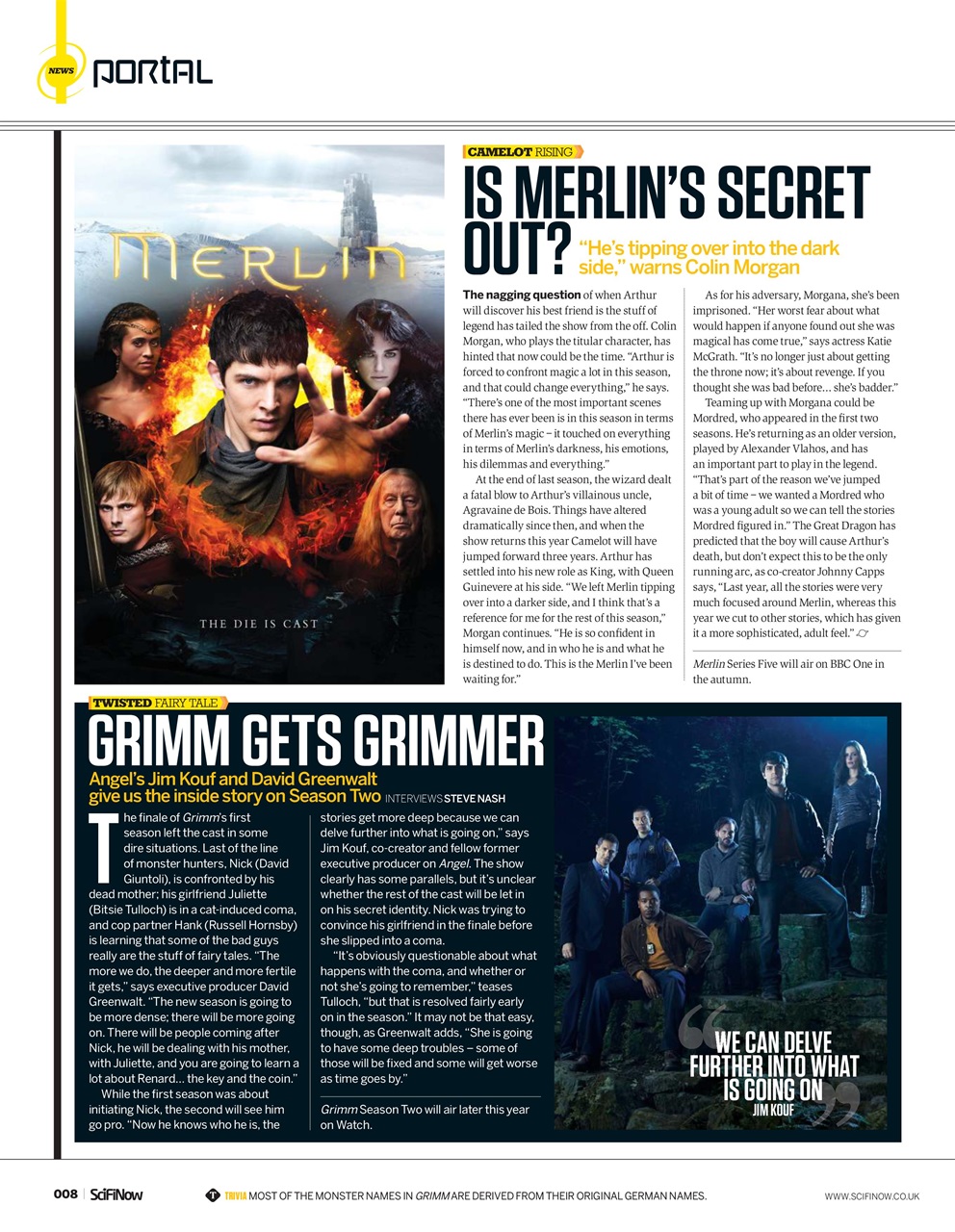 SciFiNow Preview Pages