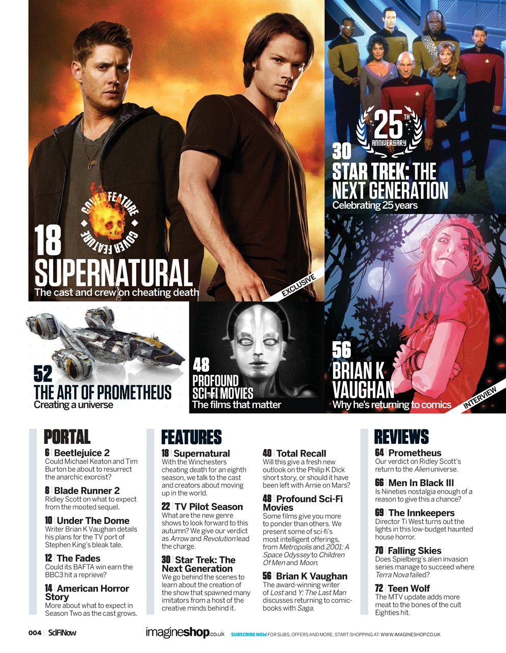 SciFiNow Preview Pages