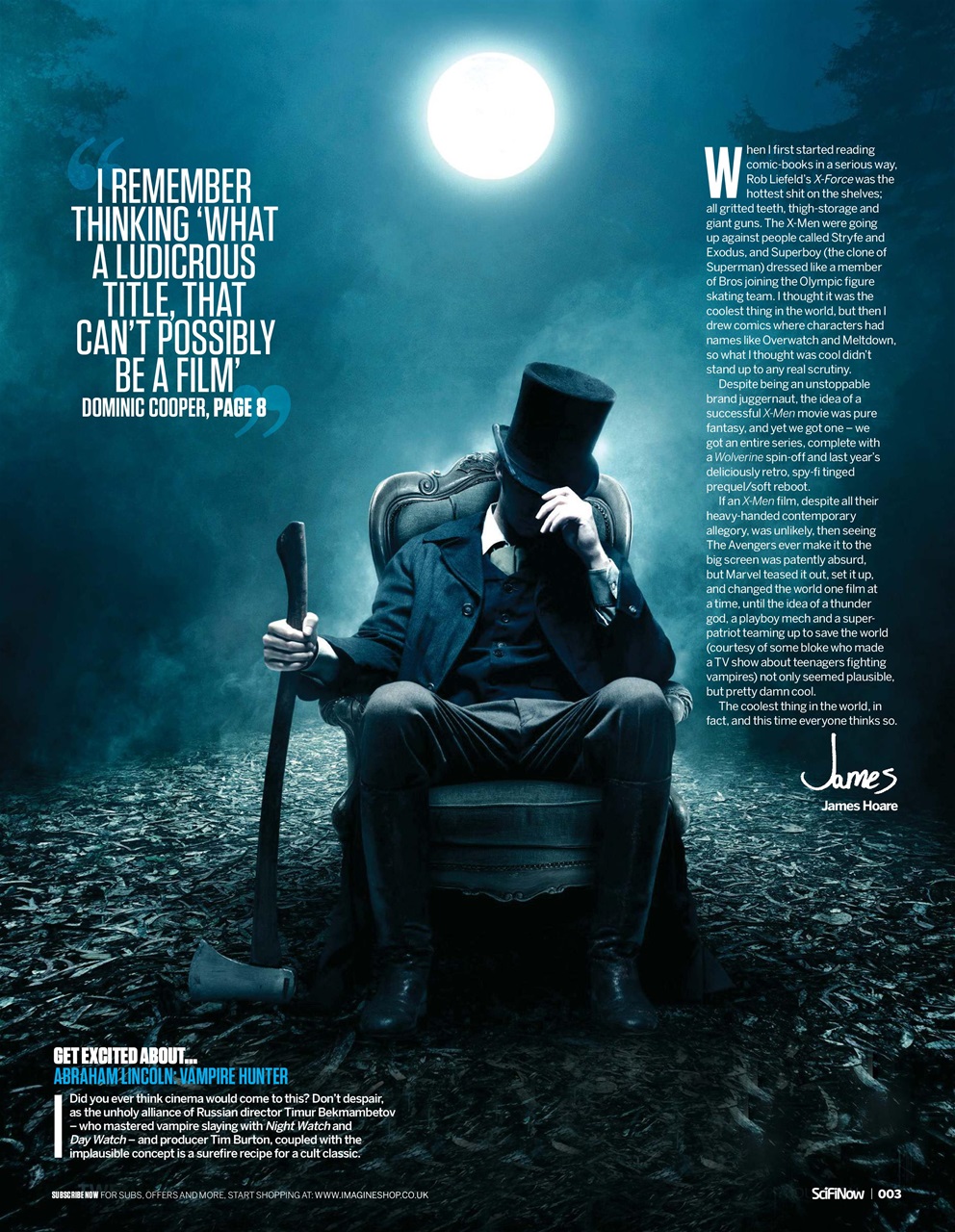 SciFiNow Preview Pages