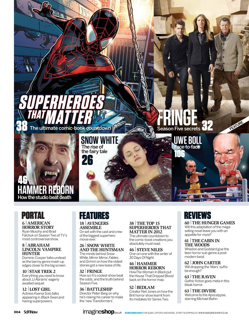 SciFiNow Preview Pages
