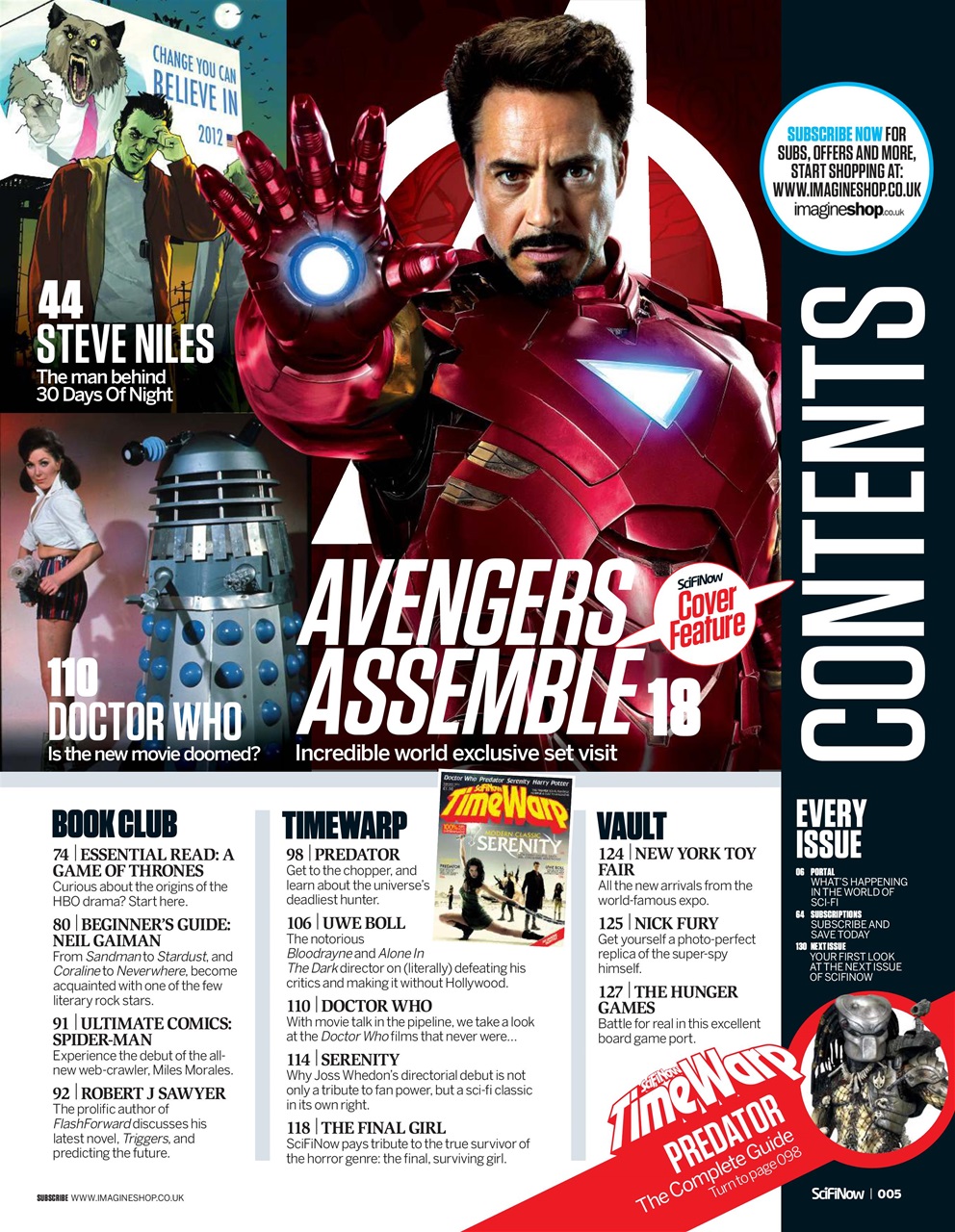 SciFiNow Preview Pages