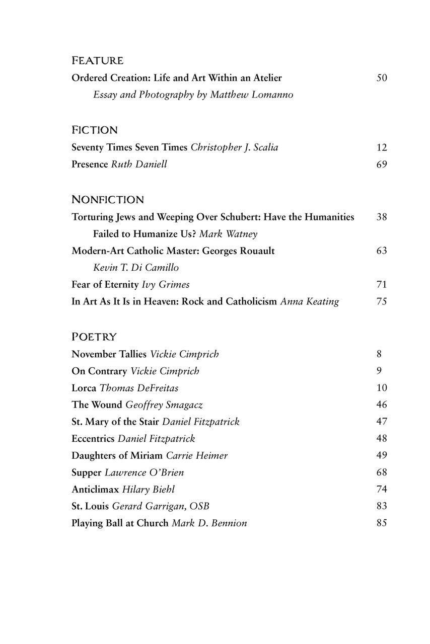 Dappled Things Preview Pages