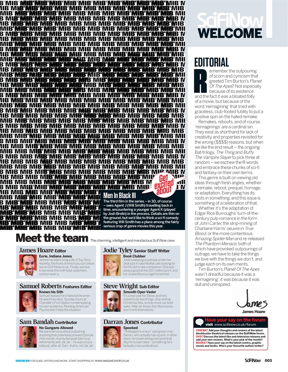 SciFiNow Preview Pages