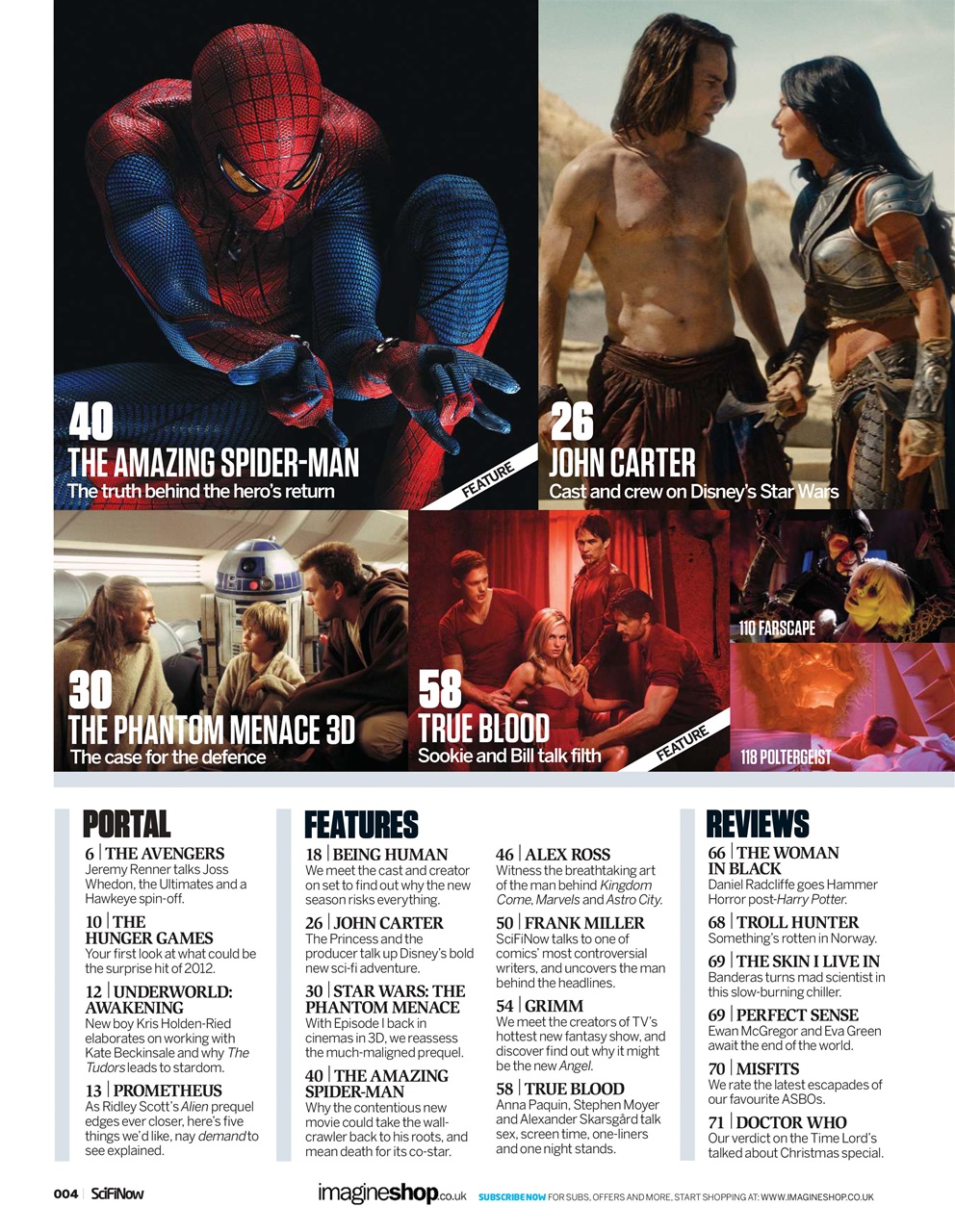 SciFiNow Preview Pages
