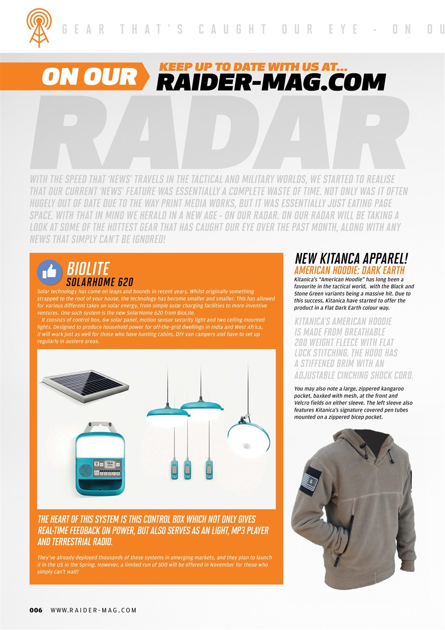 Raider Preview Pages