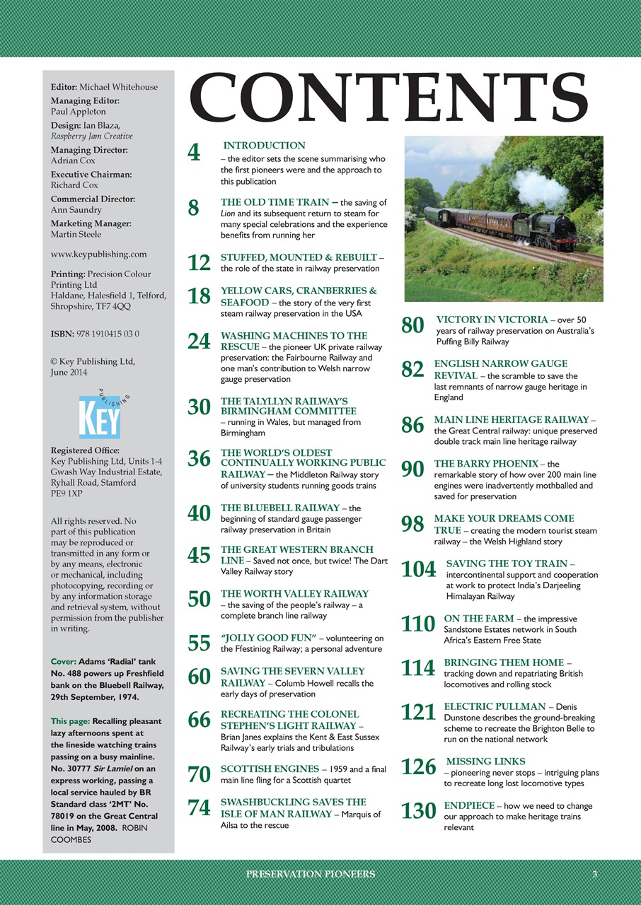 Steam Days Preview Pages