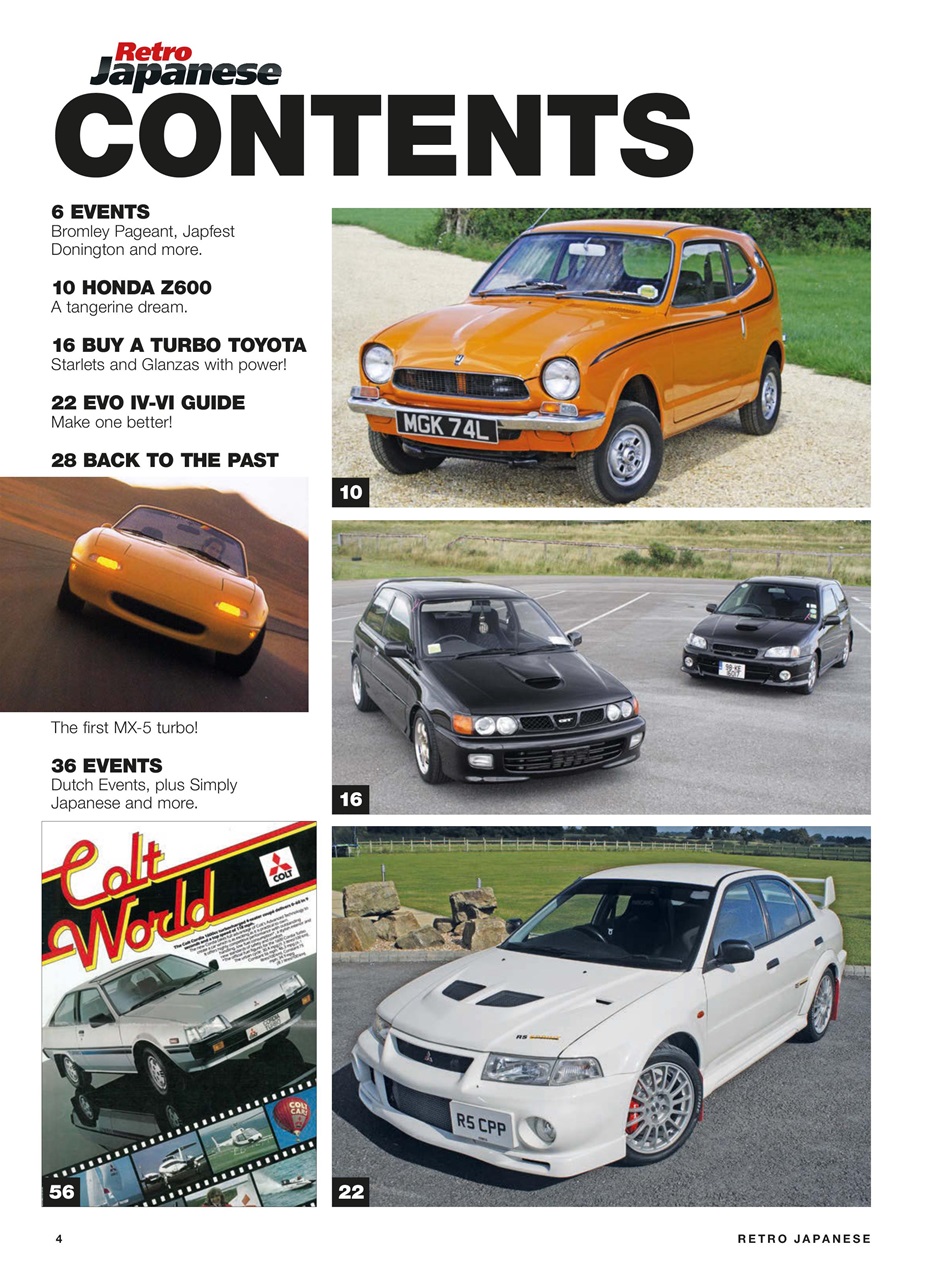 Retro Japanese Preview Pages