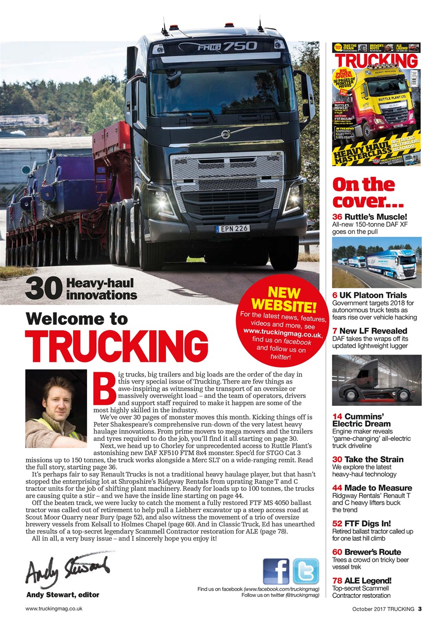 Trucking Magazine Preview Pages