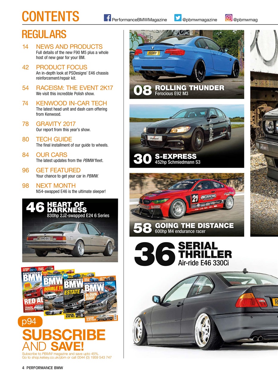 Performance BMW Preview Pages