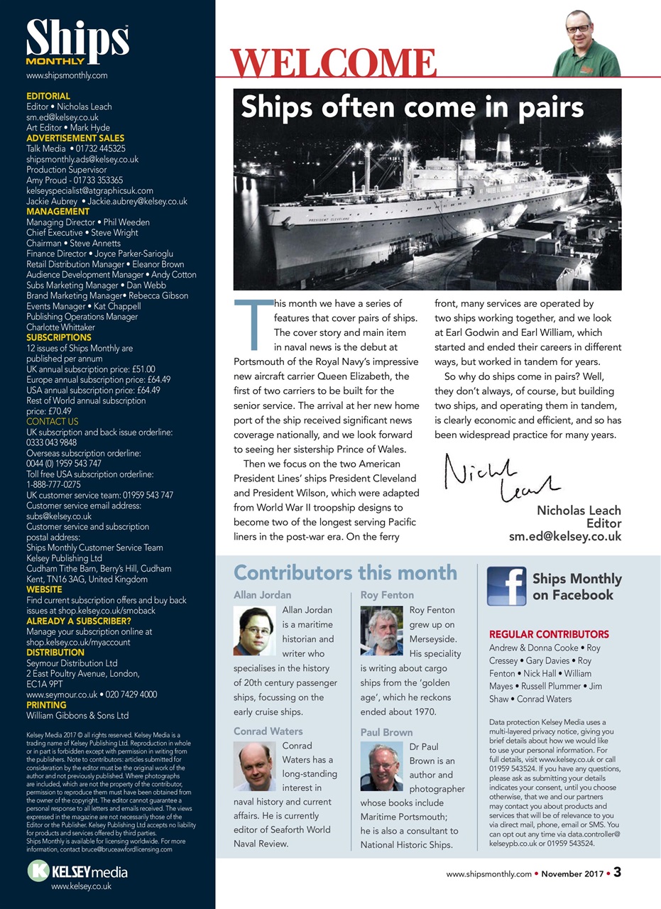 Ships Monthly Preview Pages
